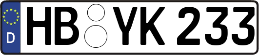 HB-YK233