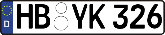 HB-YK326