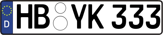 HB-YK333