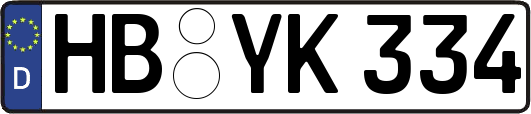 HB-YK334