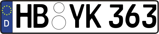 HB-YK363