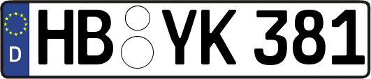 HB-YK381