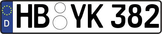 HB-YK382