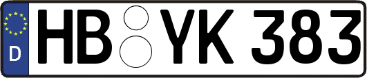 HB-YK383