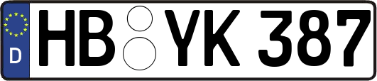 HB-YK387