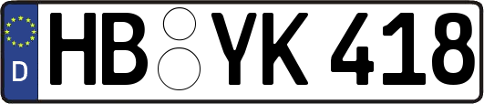 HB-YK418