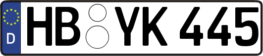 HB-YK445