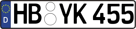 HB-YK455