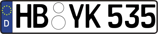 HB-YK535