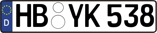 HB-YK538