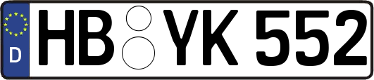 HB-YK552