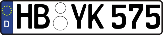 HB-YK575