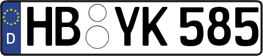 HB-YK585
