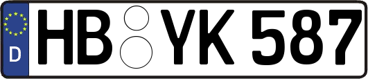HB-YK587