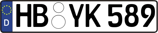 HB-YK589