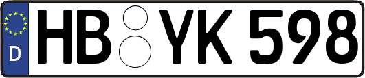 HB-YK598