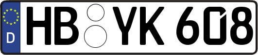 HB-YK608