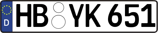 HB-YK651