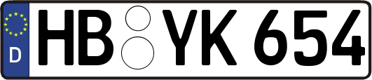HB-YK654
