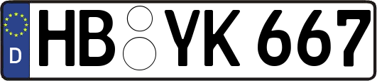 HB-YK667