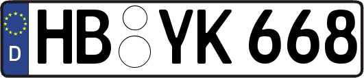 HB-YK668