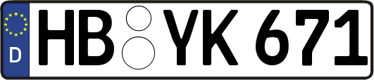 HB-YK671