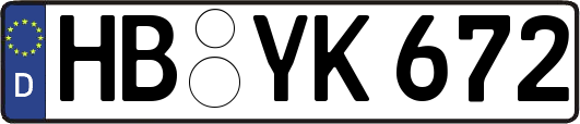 HB-YK672