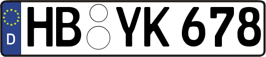 HB-YK678