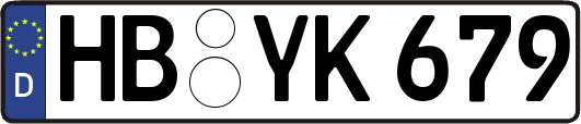 HB-YK679