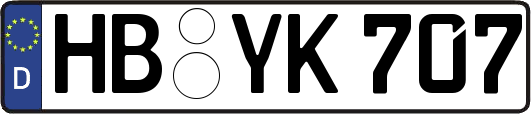 HB-YK707