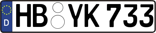 HB-YK733