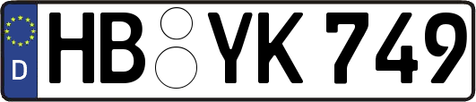 HB-YK749