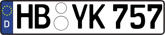 HB-YK757