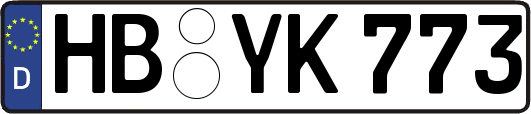 HB-YK773