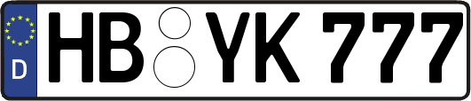 HB-YK777