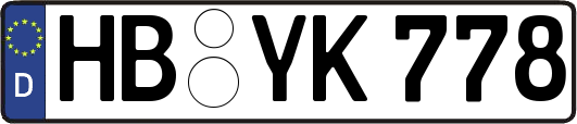 HB-YK778