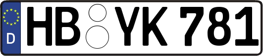 HB-YK781