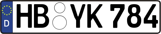 HB-YK784