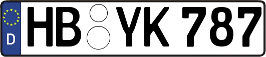 HB-YK787