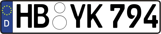 HB-YK794