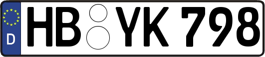 HB-YK798