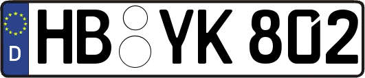 HB-YK802