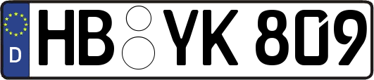 HB-YK809