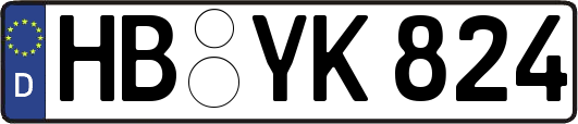 HB-YK824