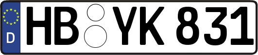 HB-YK831