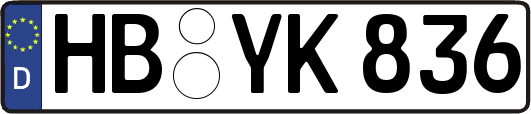HB-YK836