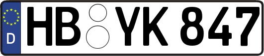 HB-YK847