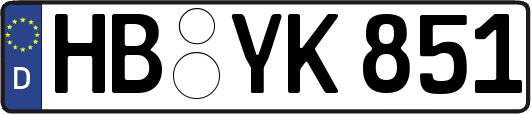 HB-YK851