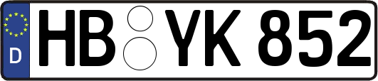 HB-YK852