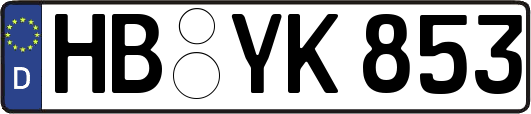 HB-YK853